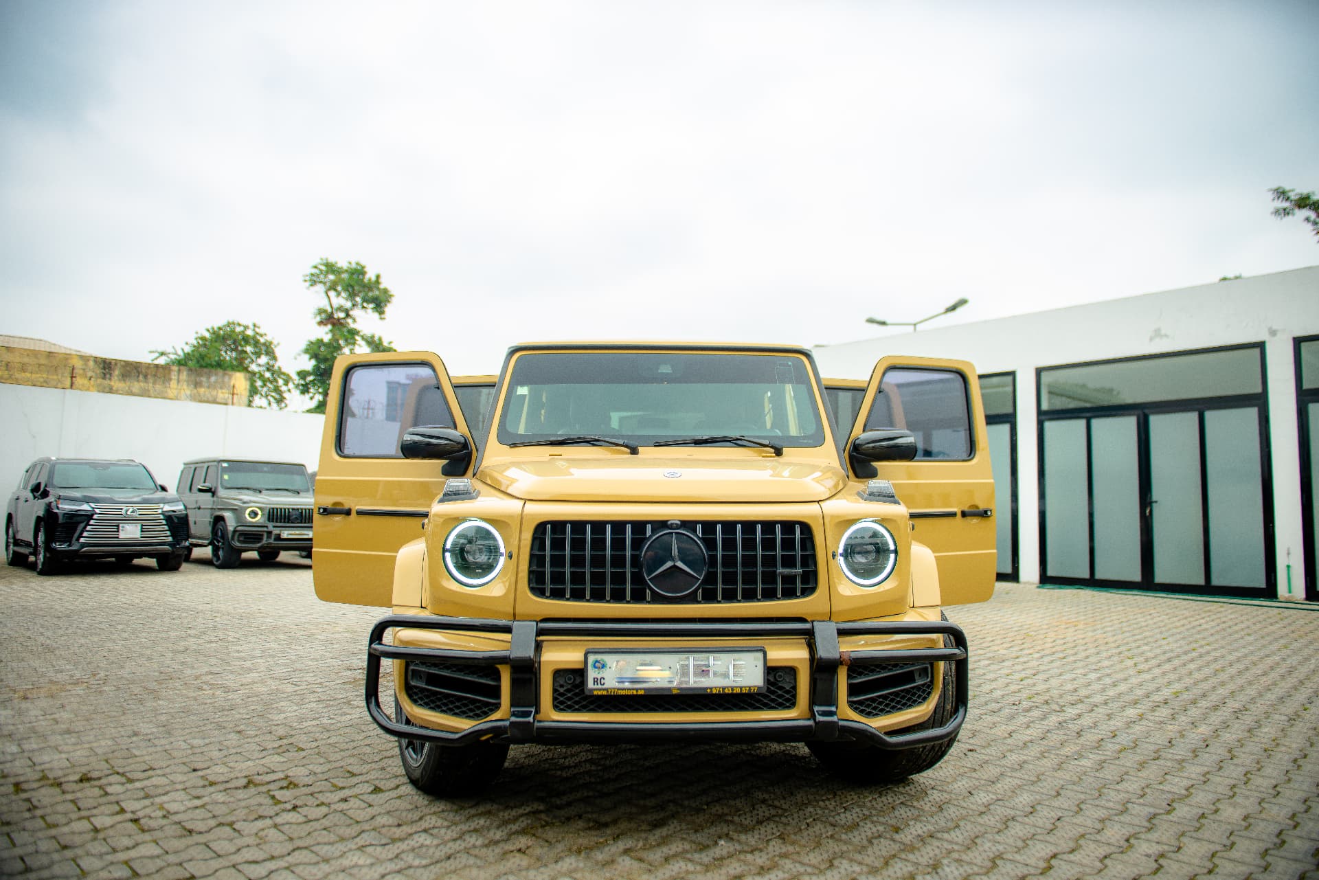 Mercedes AMG G 63 V8 Jaune